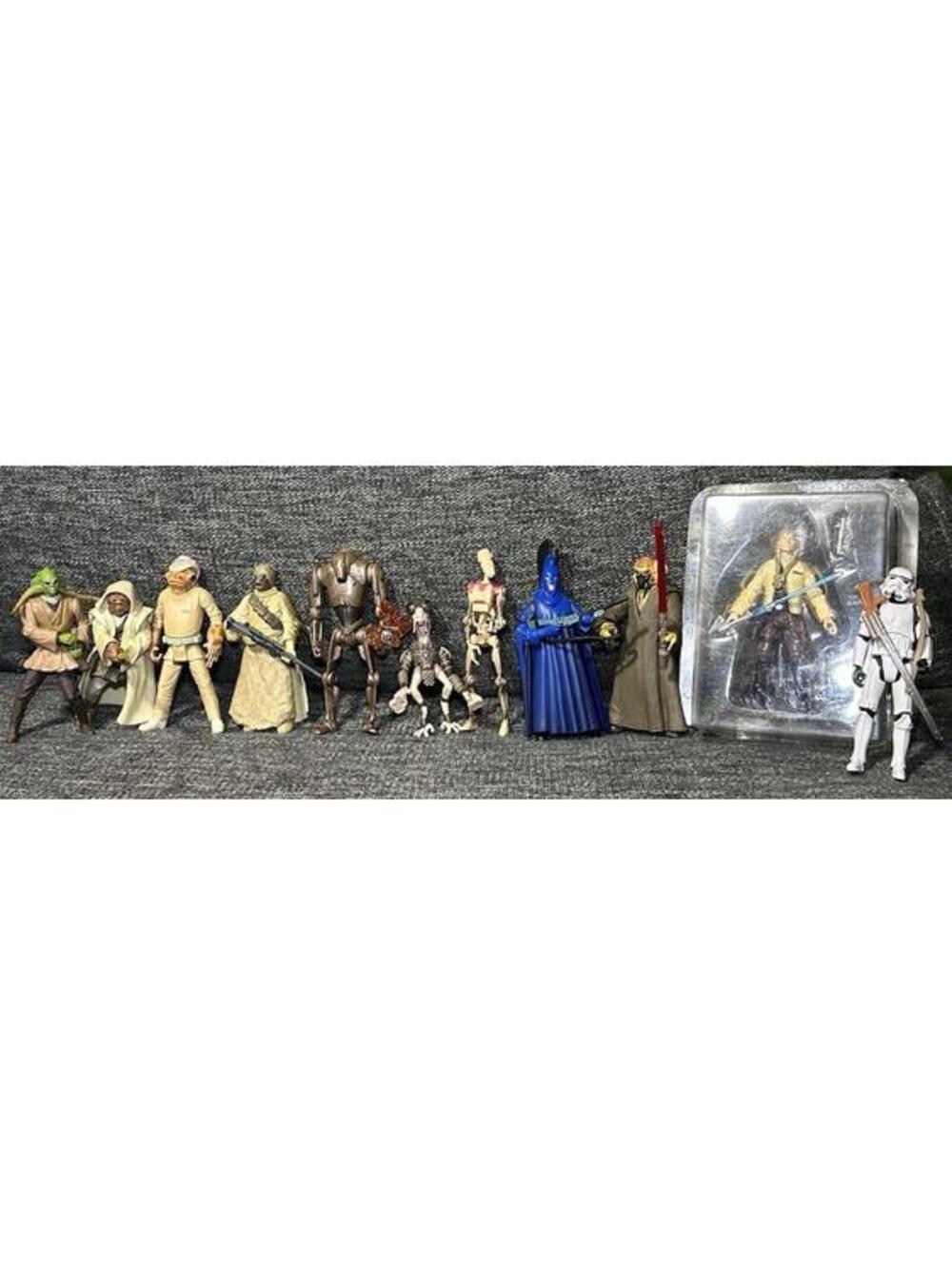 Star Wars Ralph McQuarrie Concept Series 3.75" Action Figure Lot of 11 Rare 00’s